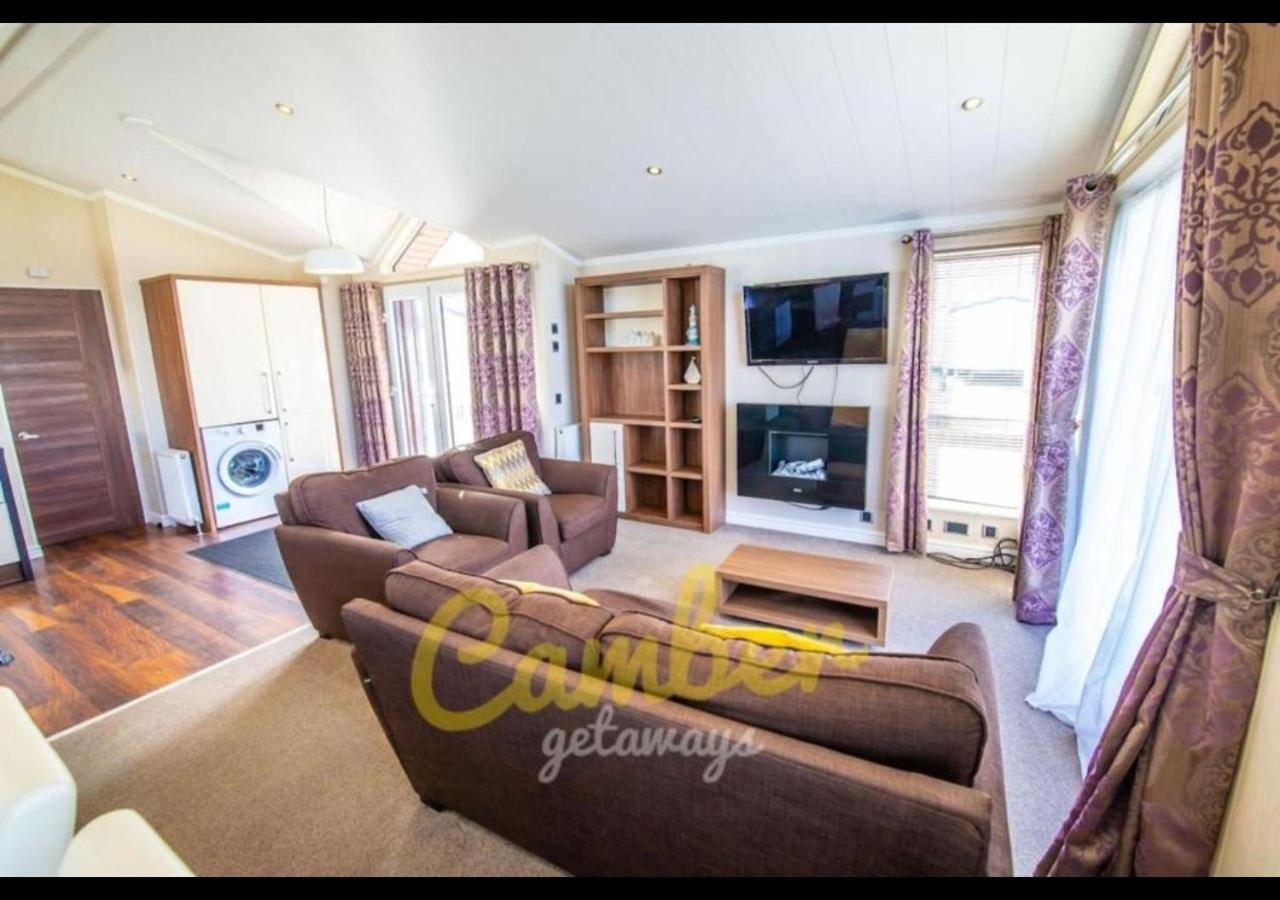 Mp768 - Camber Sands Holiday Park - Huge Lodge - Small Dog Friendly - Sleeps 8 Exterior foto