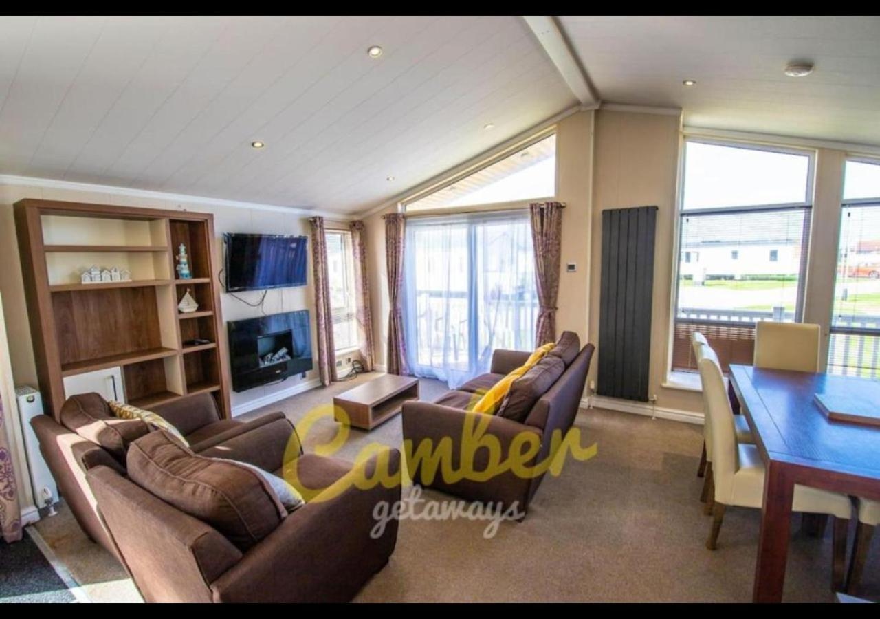 Mp768 - Camber Sands Holiday Park - Huge Lodge - Small Dog Friendly - Sleeps 8 Exterior foto